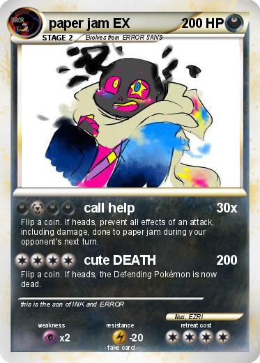 Pokemon paper jam EX
