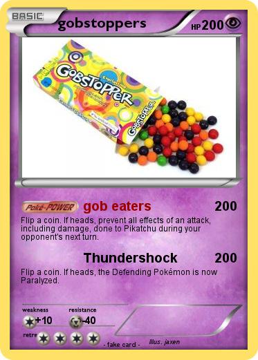 Pokemon gobstoppers
