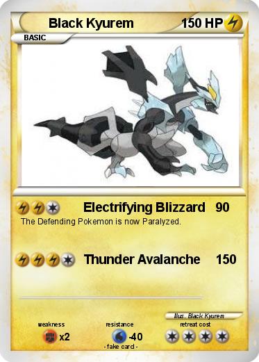 Pokemon Black Kyurem