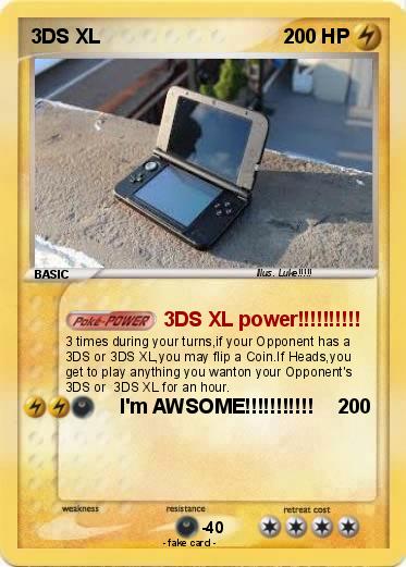 Pokemon 3DS XL