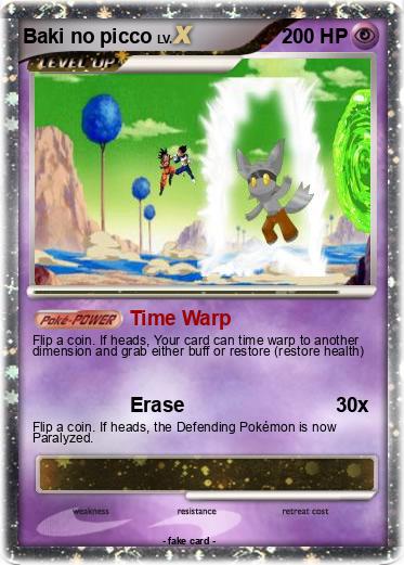 Pokemon Baki no picco