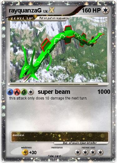 Pokemon rayquanzaG