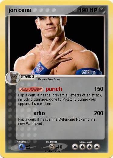 Pokemon jon cena