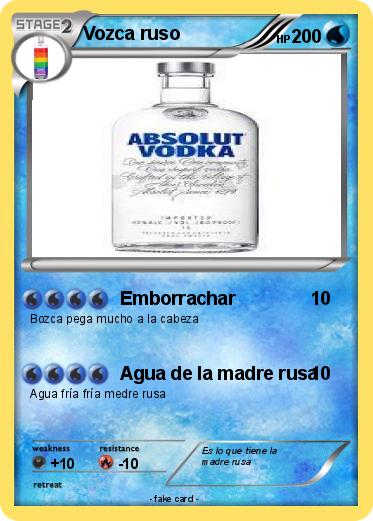 Pokemon Vozca ruso