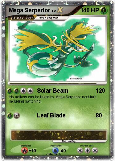 Pokemon Mega Serperior