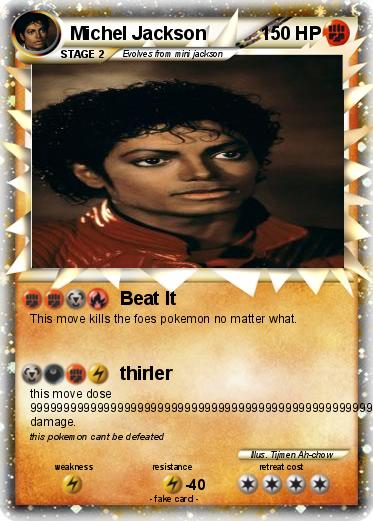 Pokemon Michel Jackson