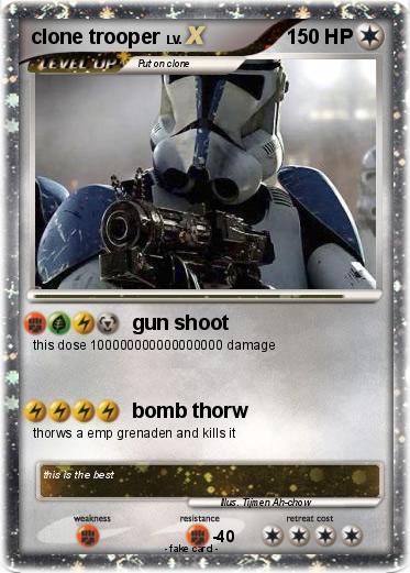 Pokemon clone trooper