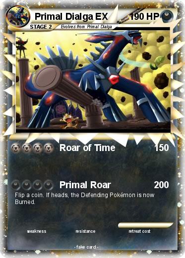 Pokemon Primal Dialga EX