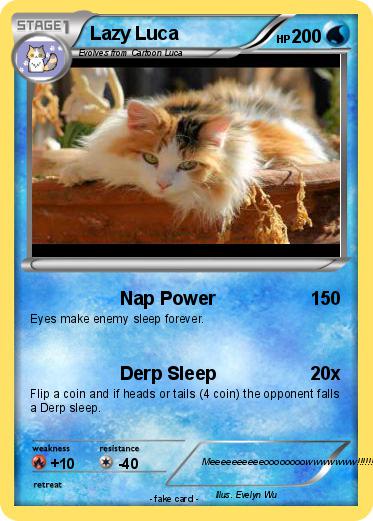 Pokemon Lazy Luca