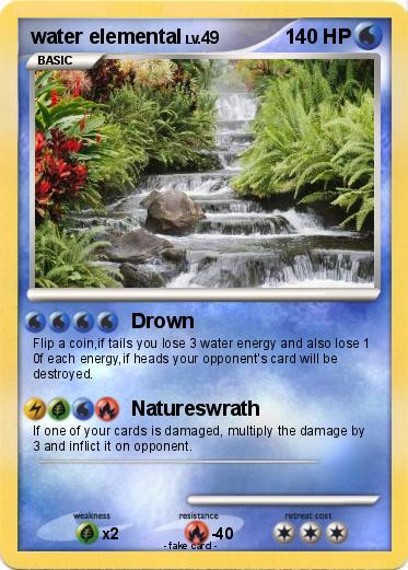 Pokemon water elemental