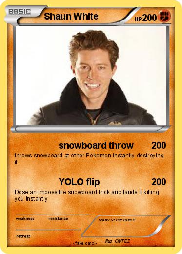 Pokemon Shaun White