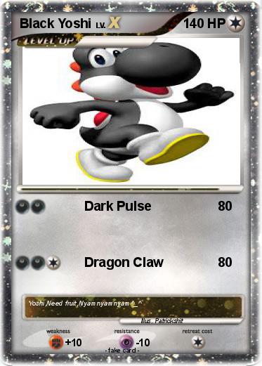Pokemon Black Yoshi