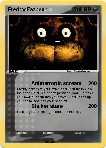 Pokemon Freddy Fazbear