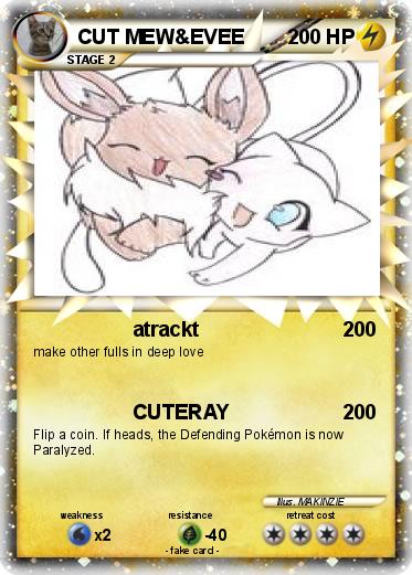 Pokemon CUT MEW&EVEE