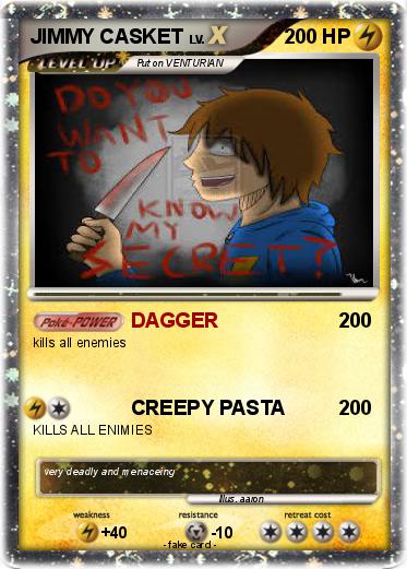 Pokemon JIMMY CASKET