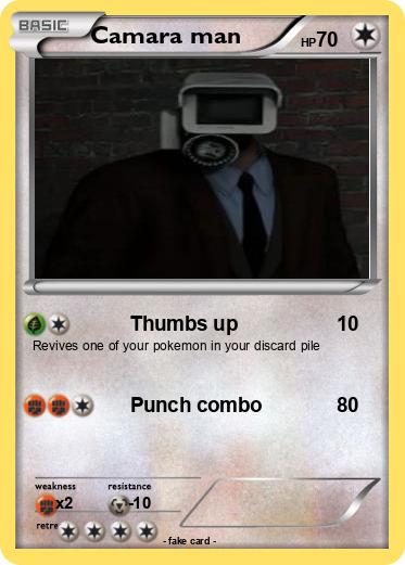 Pokemon Camara man