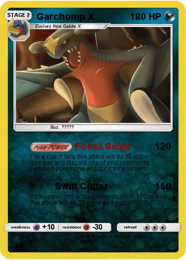 Pokemon Garchomp X