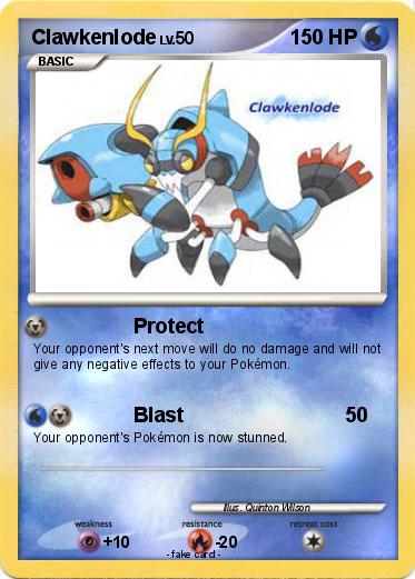 Pokemon Clawkenlode