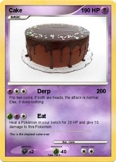 Pokemon Cake