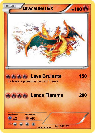 Pokemon Dracaufeu EX
