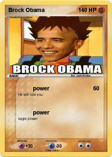 Pokemon Brock Obama