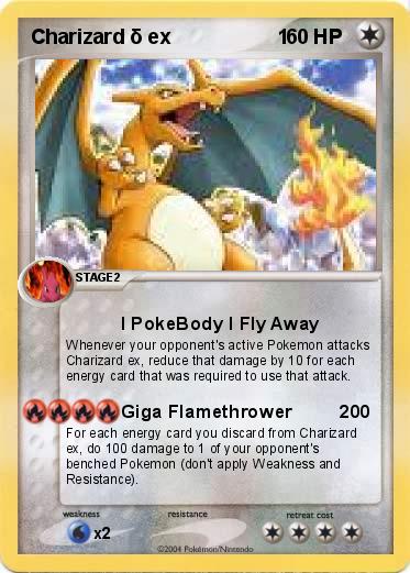 Pokemon Charizard δ ex                   1