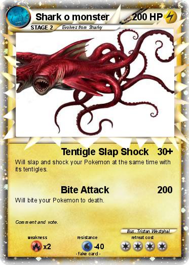 Pokemon Shark o monster