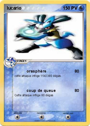 Pokemon lucario