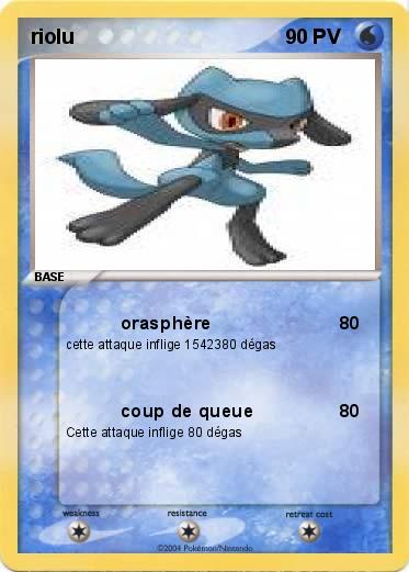 Pokemon riolu