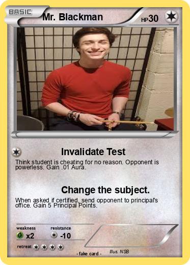 Pokemon Mr. Blackman