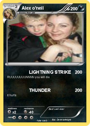 Pokemon Alex o'neil