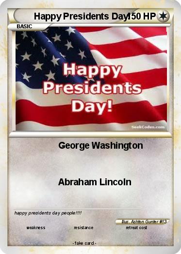 Pokemon Happy Presidents Day!