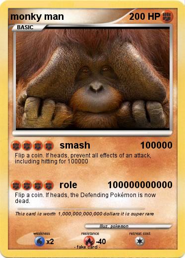Pokemon monky man