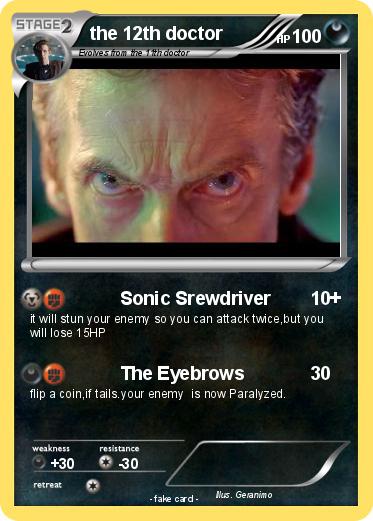 Pokemon the 12th doctor
