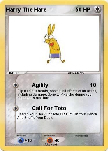 Pokemon Harry The Hare