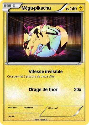 Pokemon Méga-pikachu