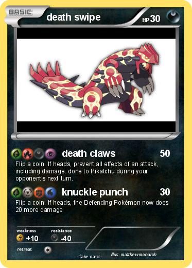 Pokemon death swipe