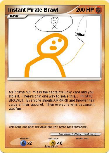 Pokemon Instant Pirate Brawl