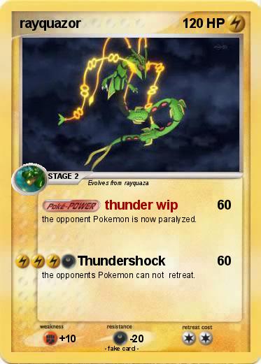 Pokemon rayquazor