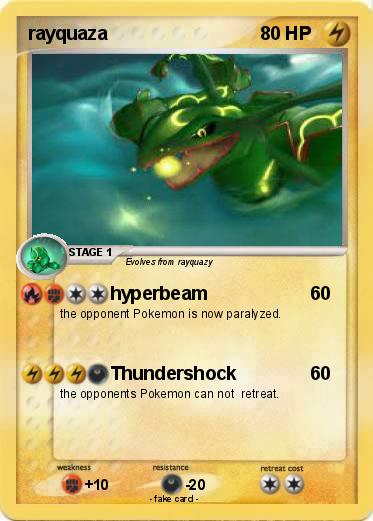 Pokemon rayquaza