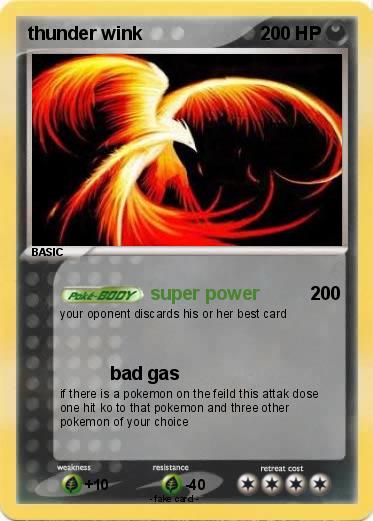 Pokemon thunder wink