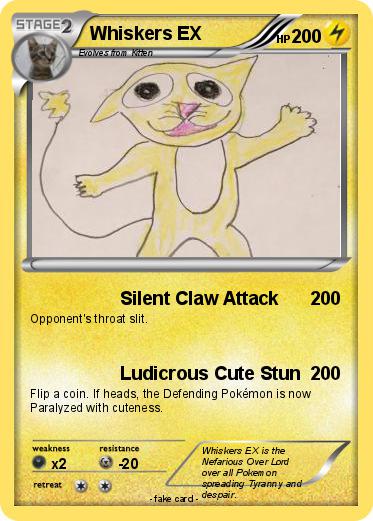 Pokemon Whiskers EX