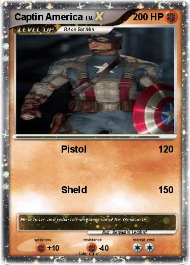 Pokemon Captin America