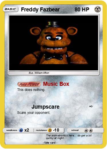 Pokemon Freddy Fazbear