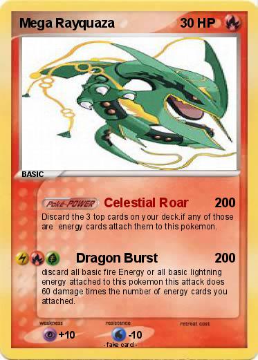 Pokemon Mega Rayquaza