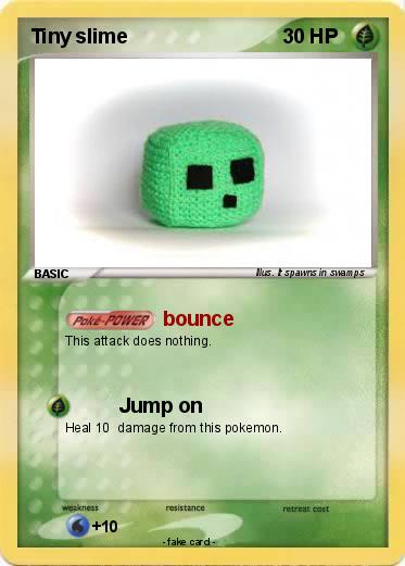 Pokemon Tiny slime
