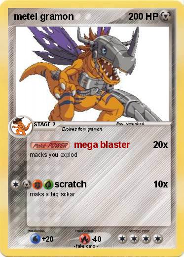 Pokemon metel gramon