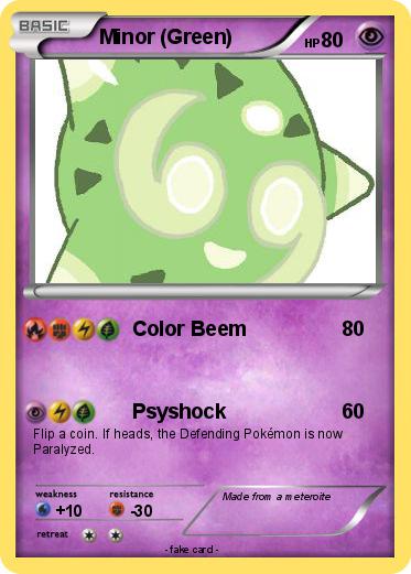 Pokemon Minor (Green)