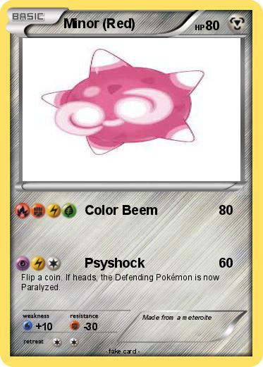 Pokemon Minor (Red)