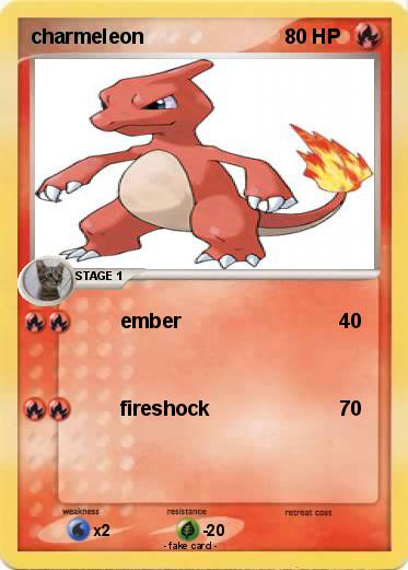 Pokemon charmeleon